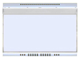 Podświetlenie wyświetlacza LED, 66 x 40mm Display Visions