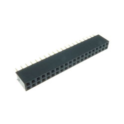 LISTWA DWURZĘDOWA PROSTA 40PIN GNIAZDO PBD-40S