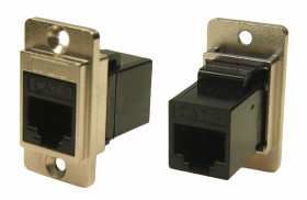 Złącze RJ45 Gniazdo Złącze RJ45 Montaż na panelu Cat6 RS PRO 8-żyłowe