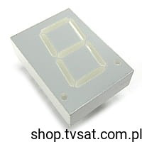 HDSP-3400 LED RED 7-SEGMENT THT HP