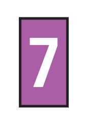 Oznacznik kabli z klipsem Zatrzask HellermannTyton zakres 2.8 → 3.8mm Cable Marker ilość 1000jednostki