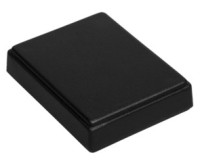 Z-71 Obudowa z tworzywa Z71 wymiary: 76x59x18mm - pełna - czarna - polistyren