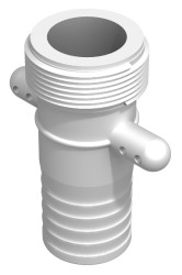Złącze do węży średnica wew: 1-1/2cal Adapter końcówki węża 1-1/2cal RS PRO