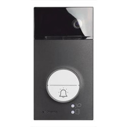 Panel zewnętrzny n/t wideo Linia 3000 z kamerą szerokokątną i czytnikiem zbliżeniowym czarny 343093