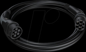 CH-10-07-7 Type 2 cable for electric vehicles, 22 kW, 5 m