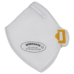 Worksafe 9304/10 Fold Flat Mask FFP2 - Pack of 10