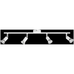 Philips 8719514465190 Limbali Ceiling Floodlight GU10 White Movable Spot Heads