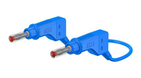 Przewód pomiarowy 66.9408-10023, 32A, 600V, kolor: Niebieski, dł. 100cm, Staubli