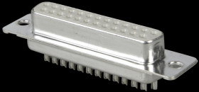 164B10039X D-SUB socket, 25-pin, industrial design