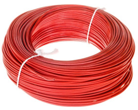 Przewód silikonowy OLFLEX HEAT 180 SiF 1x1 czerwony 0050104 /100m/