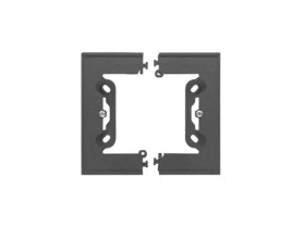 SIMON 55 Puszka natynkowa składana do ramek LINE/DUO wys. 40 mm grafitowy mat TSC/116 KONTAKT SIMON