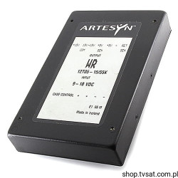 WR12T05-15/55K DC-DC 18V to 5V 5A +/-15V 1A THT ARTESYN