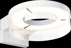 93112 Exterior wall light Capea, 8 W, 700 lm, 3000 K, motion sensor, w