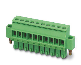 Wtykowy blok zaciskowy 11 -pinowe raster 3.81mm Montaż na kablu Żeński Phoenix Contact