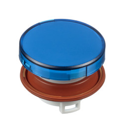 Przycisk, IP20, kolor: Niebieski, Idec, HW