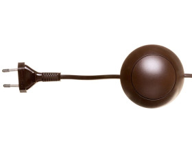 Przewód przyłączeniowy 200cm z wyłacznikiem nożnym brązowy SP/WN2,0(2X0,75)BRA PRW10000368