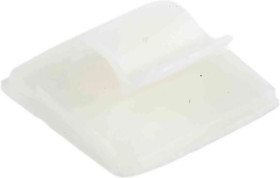 Spinka do kabli Obejma okrągła, 4.06mm, materiał: Nylon 66, Samoprzylepny, 19 x 19 x 7.2mm, RS PRO