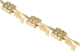 Konektor płaski Żeński 6.35 x 0.81mm długość 19mm Izolacja: Nieizolowane