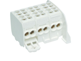 Zacisk rozgałęźny 3-polowy 2x25/2x16mm2/pole KH23C HAGER