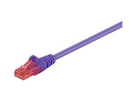 CAT 6 kabel krosowy, U/UTP, Fioletowy