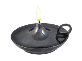 Świeczka LED znicz efekt płomienia A7210 Sunlight kolor: antracyt