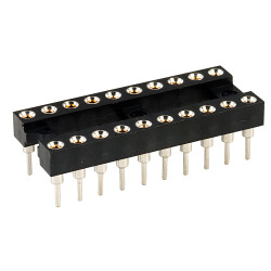 TruConnect 20 Pin 0.3in Turned Pin Socket