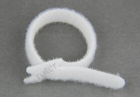 Rzepowa Opaska 180mm Biała 20 Sztuk