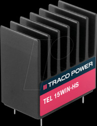 TEL 15-4812WIN-HS DC/DC converter TEL 15WIN-HS, 15 W, 18-75/12 VDC, DIP-16