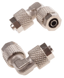 Złączka pneumatyczna Wciskane 6 mm Wciskane 6 mm RS PRO Adapter kolankowy do rur