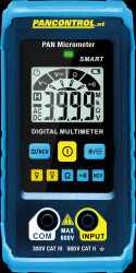 PAN MICROMETER Multimeter, digital, 300 V