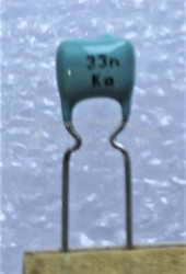 33nF 63V 10% r=5mm kondensator poliestrowy MKSE MIFLEX