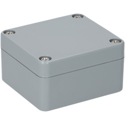 R-TECH 301721 ABS Enclosure IP65 Dark Grey 64x58x35mm