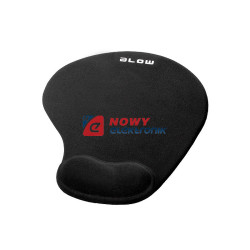 Podkładka pod Mysz z poduszką czarna