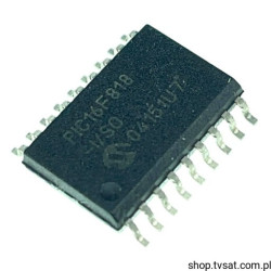 PIC16F818-I-SO MCU 8-bit Flash SMD-SO18L MICROCHIP PROG