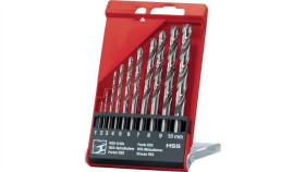 Zestaw Wierteł 1-10Mm Ze Stali Szybkotnącej Hss Do Wiercenia W Metalu /...