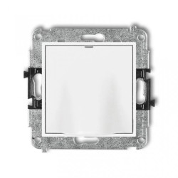 ICON Mechanizm wypustu kablowego biały mat 25IWPK