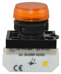 Lampka NEF22 błyskająca żółta W0-LD-NEF22TLDB G