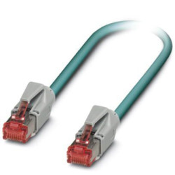 Kabel Ethernet Cat5e długość 1m Z zakończeniem Phoenix Contact