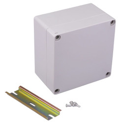 Hylec DN12E Grey Junction Box 125 x 125 x 75mm IP66