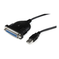 StarTech.com ICUSB1284D25 USB To Parallel Adapter Cable DB25