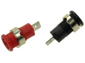 GNIAZDO BANANOWE: 4MM: 24.302.2: CZARNY: