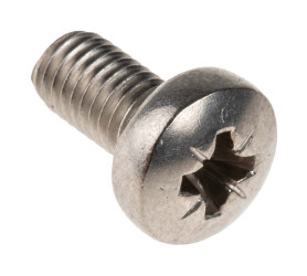 Śruby maszynowe M5 łeb z łbem walcowym soczewkowym Stal nierdzewna długość 10.0mm skok 0.80mm