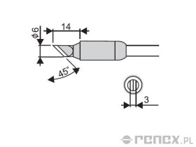 Grot do stacji GOOT RX-852AS - 6K