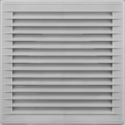 Kratka skośna z siatką 170x170 fi. 120 szara 02-249