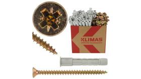 Kołki Rozporowe Uniwersalne 8,0X50 Z Wkrętem Z Łbem Stożkowym 4,5X60...