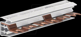 KDN363M Phase rail, 3-pole, with fork connection, 10 mm², 63 A, 6 module