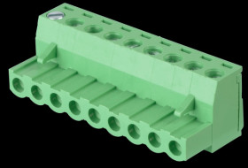 CTB9209/9 Plugin screw terminal - 9-pin, 5.08 mm spacing, 0°