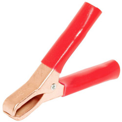 Mueller BU-46A-2 Mini Battery Clip Copper Plated Steel 29mm Clamp