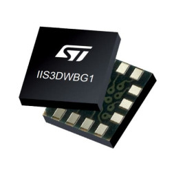 IIS3DWBG1TR Ultrawide bandwidth, low-noise, 3-axis digital vibration sensor with extended temperature range
