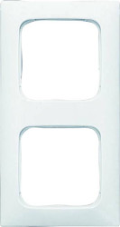 Busch-Jaeger 2 x Ramka Reflex SI Linear śnieżnobiały 2512-214K-102 1 szt.